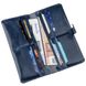 Бумажник унисекс из кожи алькор SHVIGEL 16201 Синий