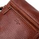 Надежная сумка на плечо KARYA 20903 кожаная Коричневый