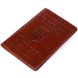 Надежная кожаная обложка на паспорт SHVIGEL 16133