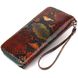 Стильний гаманець для жінок із натуральної фактурної шкіри CANPELLINI 21618 Різнокольоровий