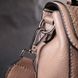 Женская кожаная сумка с интересной металлической защелкой Vintage 22418 Бежевый