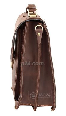 Добротна чоловіча барсетка-портфель з вінтажної шкіри 12263 Manufatto