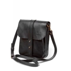 Мужская кожаная сумка Mini Bag черная Blanknote TW-Mini-bag-black-ksr