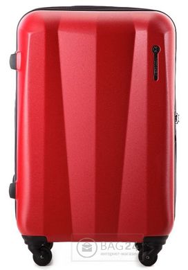 Отличный чемодан на 4-х колесах WITTCHEN 56-3-512-3, Красный