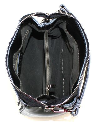 Небольшая кожаная женская сумка Borsacomoda, Украина черная
