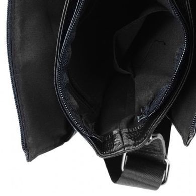 Мужская кожаная сумка Borsa Leather 1t8871-black