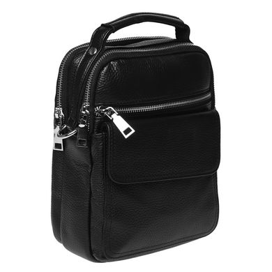 Чоловіча шкіряна сумка Ricco Grande K16268-black