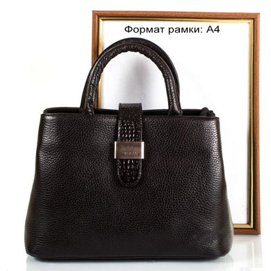 Женская кожаная сумка DESISAN (ДЕСИСАН) SHI2019-011 Черный