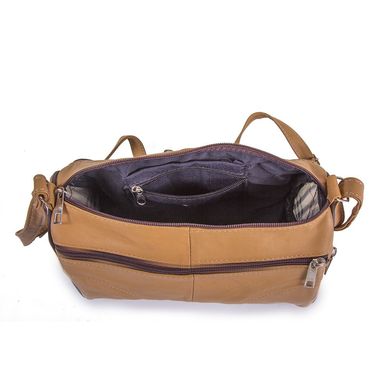 Женская кожаная сумка TUNONA (ТУНОНА) SK2401-19 Коричневый