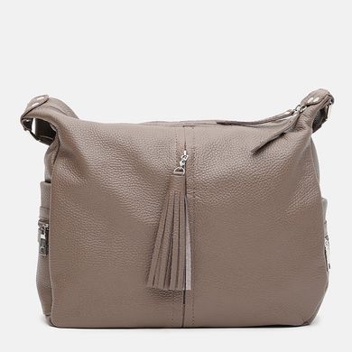 Жіноча шкіряна сумка Ricco Grande 1l947taupe-taupe