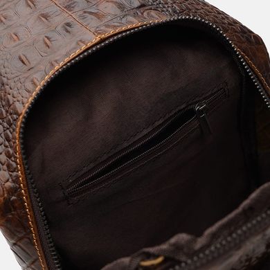 Мужской кожаный рюкзак Keizer K13611br-brown