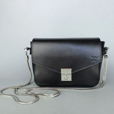 Жіноча шкіряна сумочка Yoko чорна Blanknote TW-Yoko-black-ksr