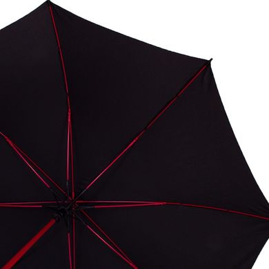 Зонт-трость женский полуавтомат DOPPLER (ДОППЛЕР) DOP740763W-1 Черный