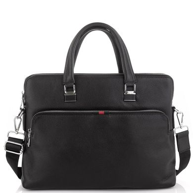 Чорна сумка для ноутбука чоловіча Tiding Bag A25F-17621A Чорний