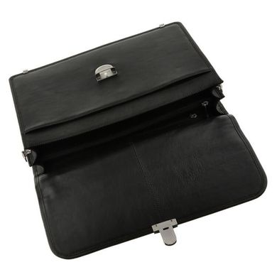 Мужской кожаный портфель Blamont Bn038A Черный