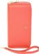Надежный женский кошелек-барсетка из натуральной кожи De Loris 10150, Красный