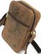 Винтажная сумка из натуральной кожи Always Wild LB05H коричневый
