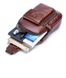 Мини-рюкзак кожаный на одно плечо T0121 BULL коричневый Коричневый