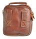 Багатофункціональна шкіряна сумка коричневого кольору 12751, Коричневий
