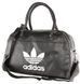 Модная дорожная сумка черного цвета Adidas 15118, Черный