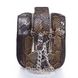 Жіноча дизайнерська шкіряна сумка GURIANOFF STUDIO (ГУР'ЯНОВ СТУДИО), колекція "CUBIBAQ" GG1505-16 Коричневий