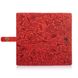 Дизайнерський шкіряний тревел-кейс з червоної матової шкіри, колекція "Let's Go Travel"