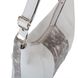 Женская сумка из качественного кожезаменителя LASKARA (ЛАСКАРА) LK-10249-silver-snake Серый