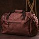 Дорожня сумка текстильна Vintage 20138 Коричнева