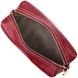 Цікава жіноча сумка з двома ременями з натуральної шкіри Vintage 22274 Бордова