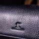 Вместительная мужская барсетка с клапаном KARYA 20909 кожаная Синий