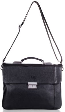 Многофункциональный мужской кожаный портфель ETERNO ETMS4165, Черный