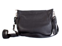 Жіноча шкіряна сумка через плече WANLIMA (ВАНЛІМА) W11027551390 Чорний
