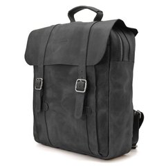Сумка рюкзак для ноутбука з кінської шкіри TARWA RA-3420-3md Чорний
