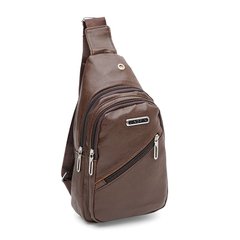 Мужской рюкзак через плечо Monsen C1921br-brown