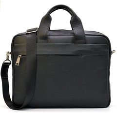 Кожаная сумка для ноутбука TARWA FA-0250-4lx Черный