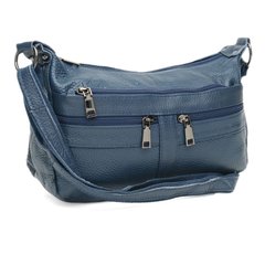 Жіноча шкіряна сумка Keizer k1105-blue