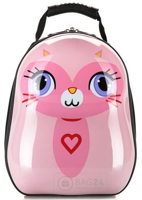 Очень прочный пластиковый рюкзак для детей WITTCHEN 56-3-053-M, Розовый