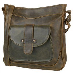 Женская сумка из качественного кожезаменителя LASKARA (ЛАСКАРА) LK10207-olive Зеленый