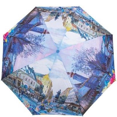 Зонт женский автомат MAGIC RAIN (МЭДЖИК РЕЙН) ZMR7251-13 Голубой