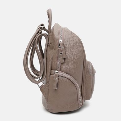 Женский кожаный рюкзак Ricco Grande 1l976taupe-taupe