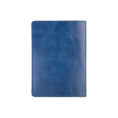 Красива обкладинка для паспорта з натуральної шкіри світло коричневого кольору
