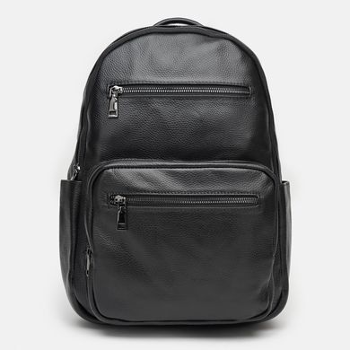 Чоловічий шкіряний рюкзак Borsa Leather K12626-black