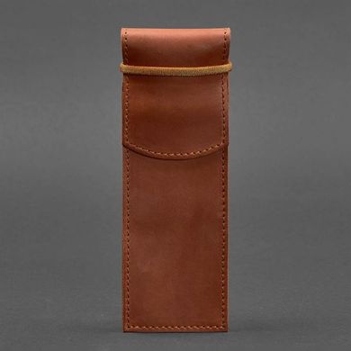 Натуральный кожаный чехол для ручек 1.0 светло-коричневый Crazy Horse Blanknote BN-CR-1-k-kr
