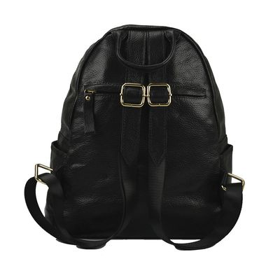Женский кожаный рюкзак черного цвета NM20-W775A Черный