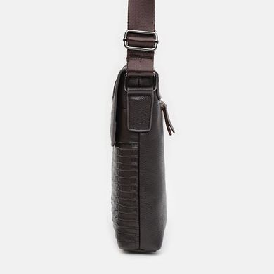 Мужская кожаная сумка Keizer K18159br-brown
