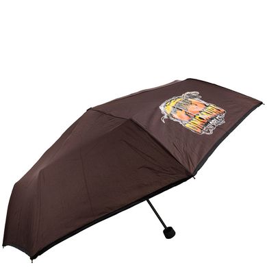 Зонт детский механический компактный облегченный ART RAIN (АРТ РЕЙН) ZAR3517-89 Коричневый