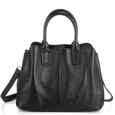 Черная женская сумка из натуральной кожи Riche F-A25F-FL-89031WA Черный