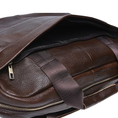Мужская сумка кожаная Borsa Leather 1t9036-brown