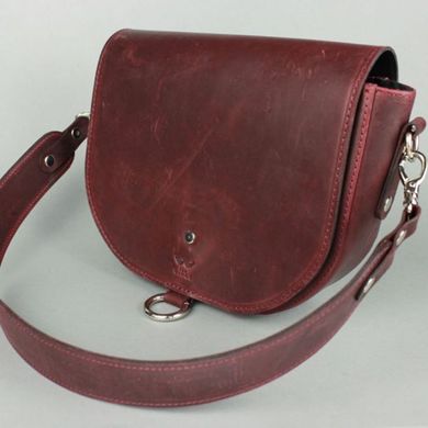 Женская кожаная сумка Ruby L бордовая винтажная Blanknote TW-Ruby-big-mars-crz
