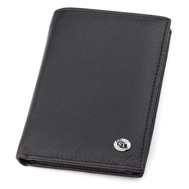 Мужской бумажник ST Leather 18350 (ST-2) Черный
